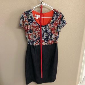 dressbarn dress with belt